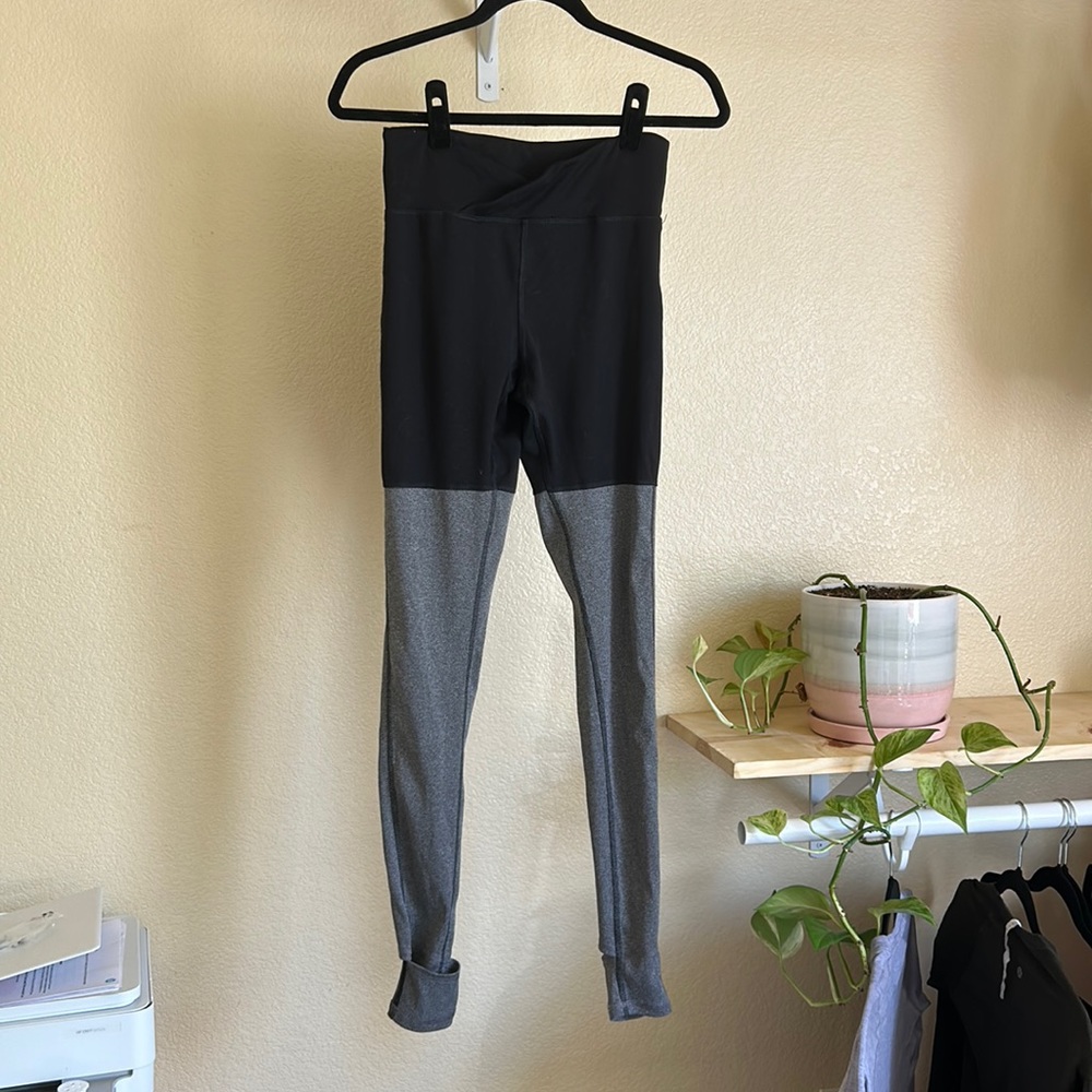 Champion Target Crossover Two Tone Footed Cutout Tights.